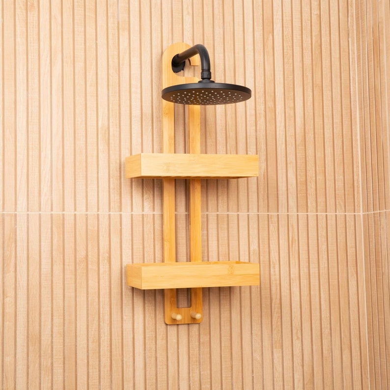Bamboo Switch Shower Caddy