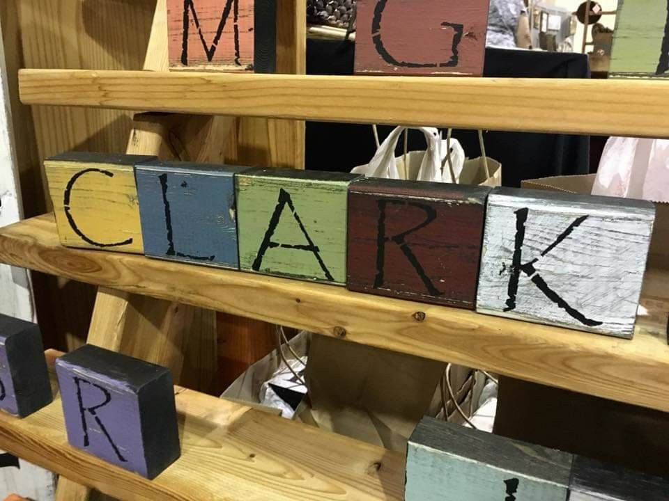 Name Blocks Chatter Blocks Custom Wooden Name Blocks Baby Etsy