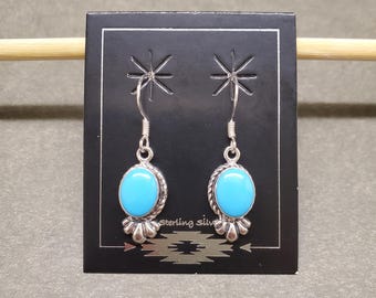 イヤリング Tao Earrings in Turquoise Blue l 関税込み】Tao Earrings in Turquoise Blue l Turquoise Dangle