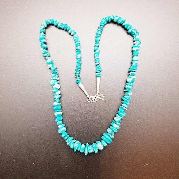 Turquoise Necklace Big Blue Turquoise Necklace Chinese