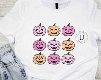 Pastel pumpkin sublimation PNG,