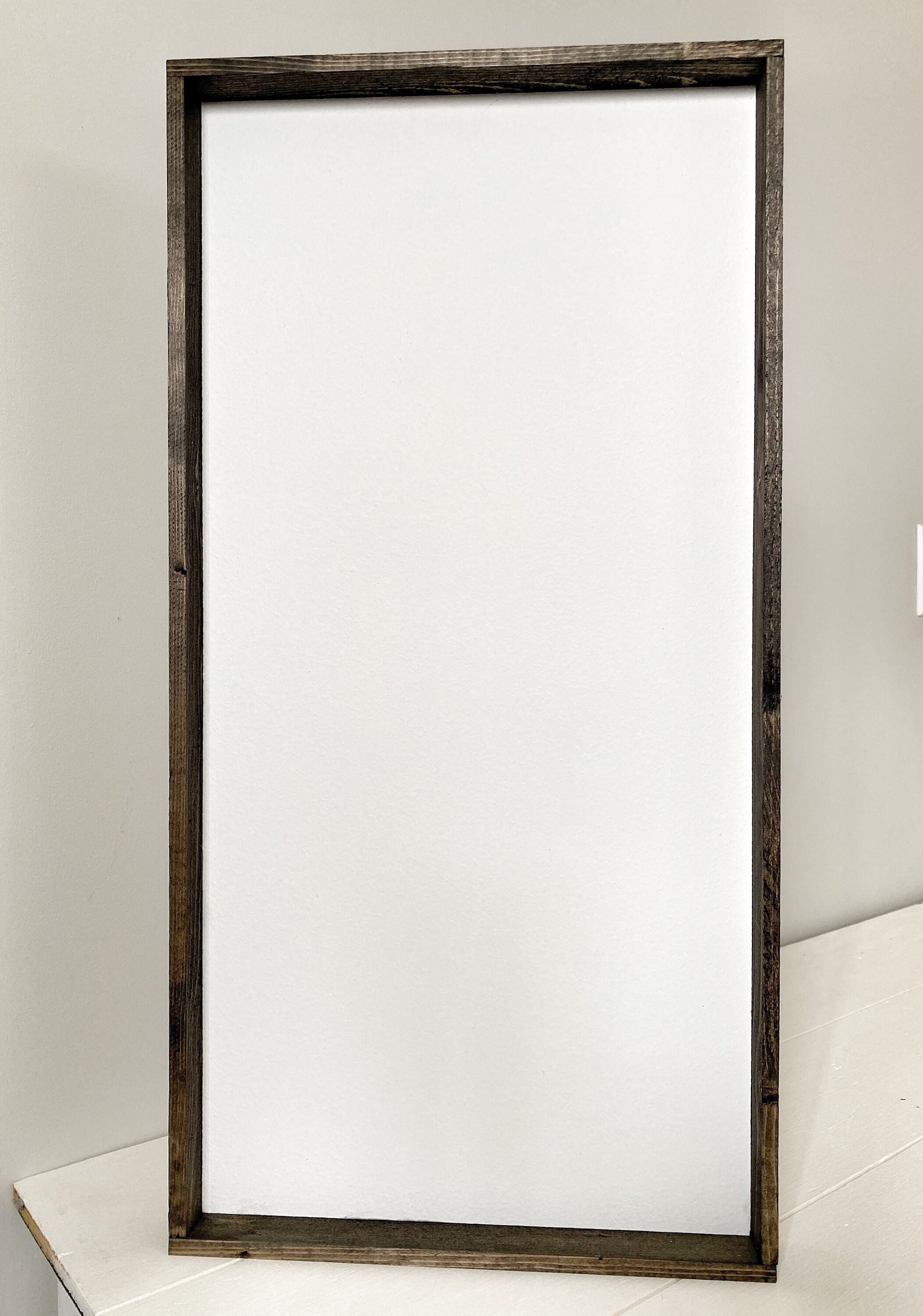 10''x20''' Blank Framed Wood Signs Etsy