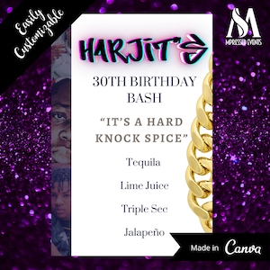 90s Theme / Drink Menu / House Party Flashback / Printable 1990s Throwback Party / digital file