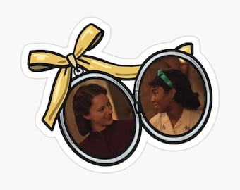 Interview With The Vampire Glossy Sticker: Claudia and Madeleine Locket