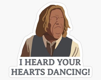Lestat Glossy Sticker Interview With The Vampire “I heard your hearts dancing!”