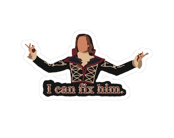 Lestat Glossy Sticker Interview With The Vampire Sticker I Can Fix Him