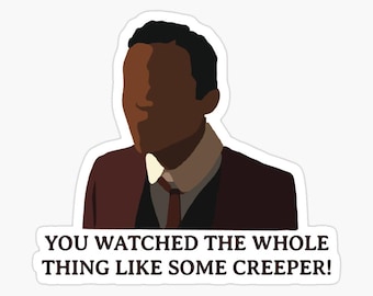 Louis Glossy Sticker Interview With The Vampire “You watched the whole thing like some creeper!”