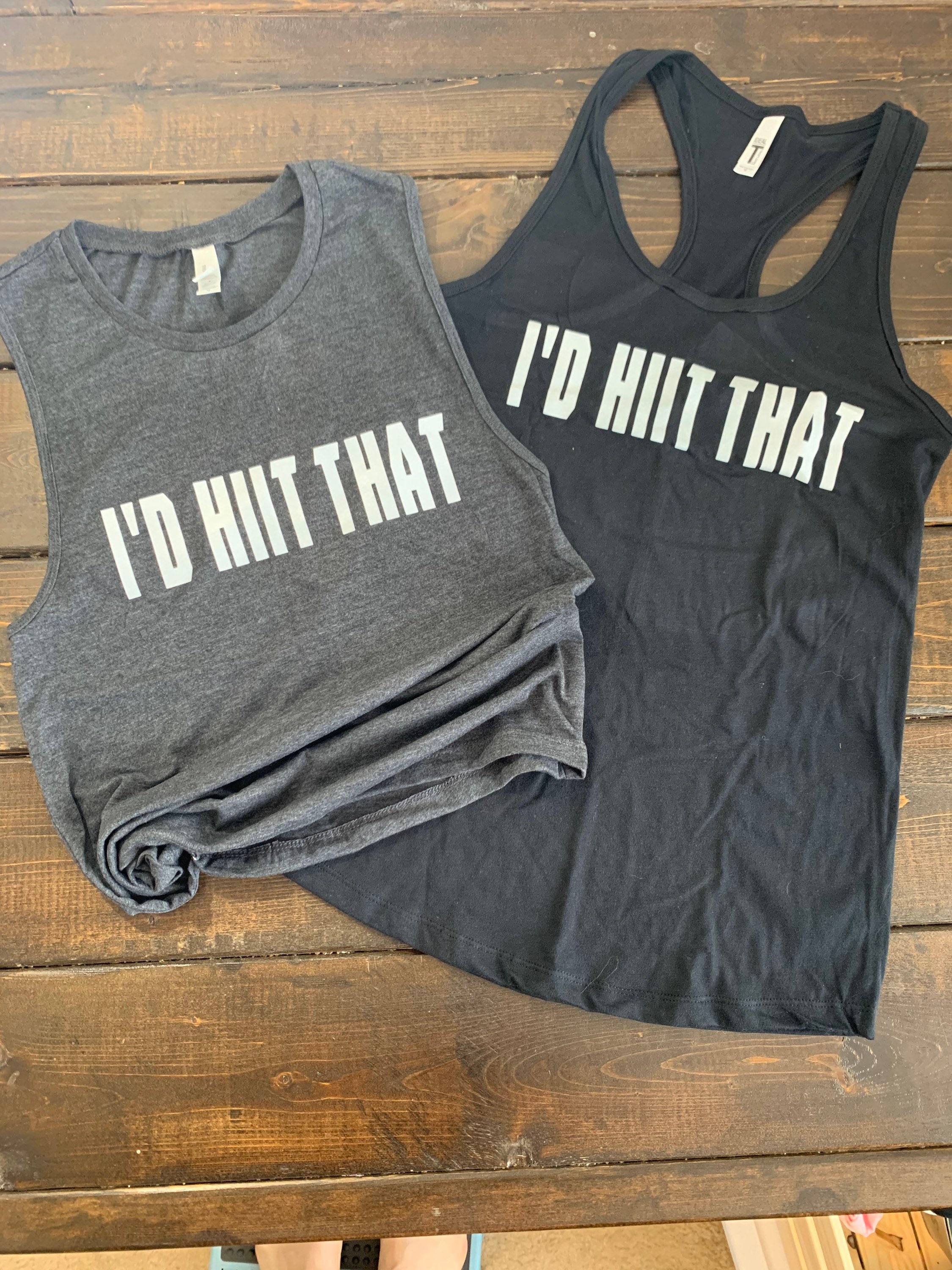 Funny Gym Shirts Run Workout Tanks 