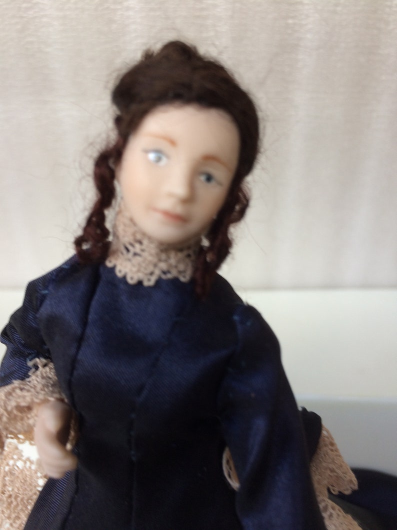 Victorian 1/12th Miniature Doll image 1