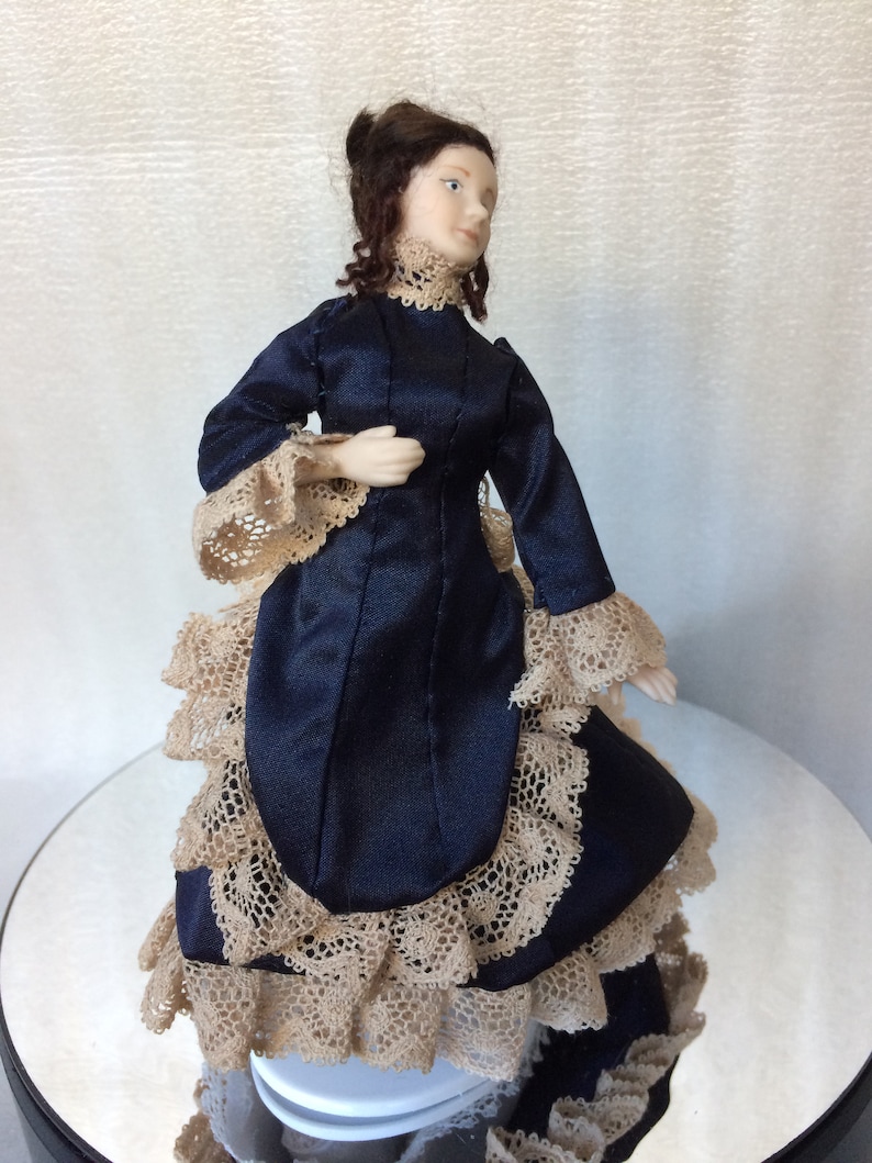 Victorian 1/12th Miniature Doll image 0