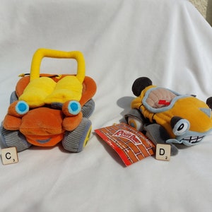 Toy car beanie baby ROGER RABBIT car lover Teddy bear gift for girl Benny the car Nostalgic gift Jessica rabbit Roger rabbit 30th birthday