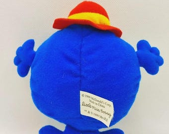 Vintage 1999 Mcdonalds Little Miss Bossy Happy Meal Soft Plush Toy