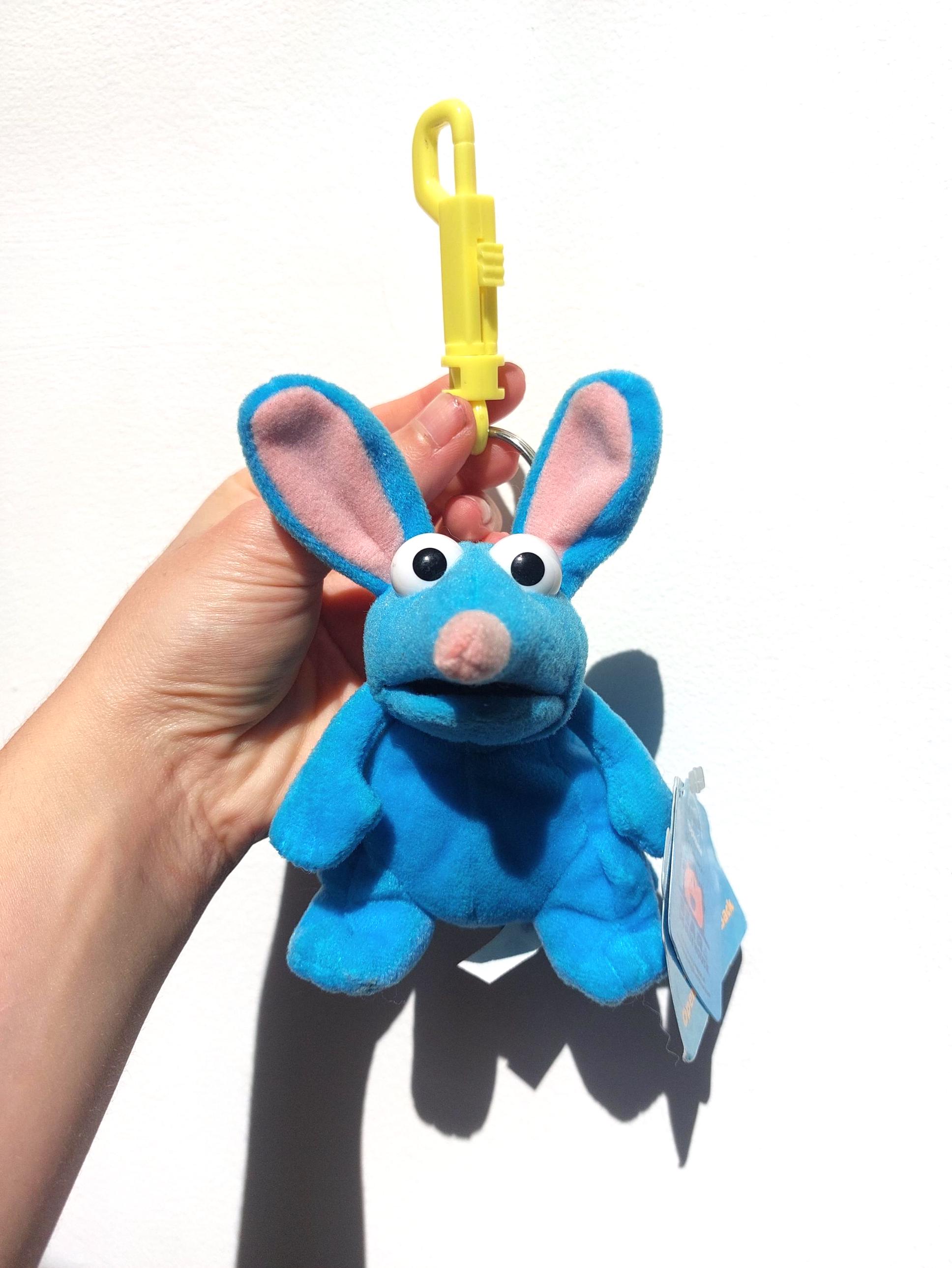 Vintage 1999 Tutter Mouse Coin Purse- Bear in the Big Blue House