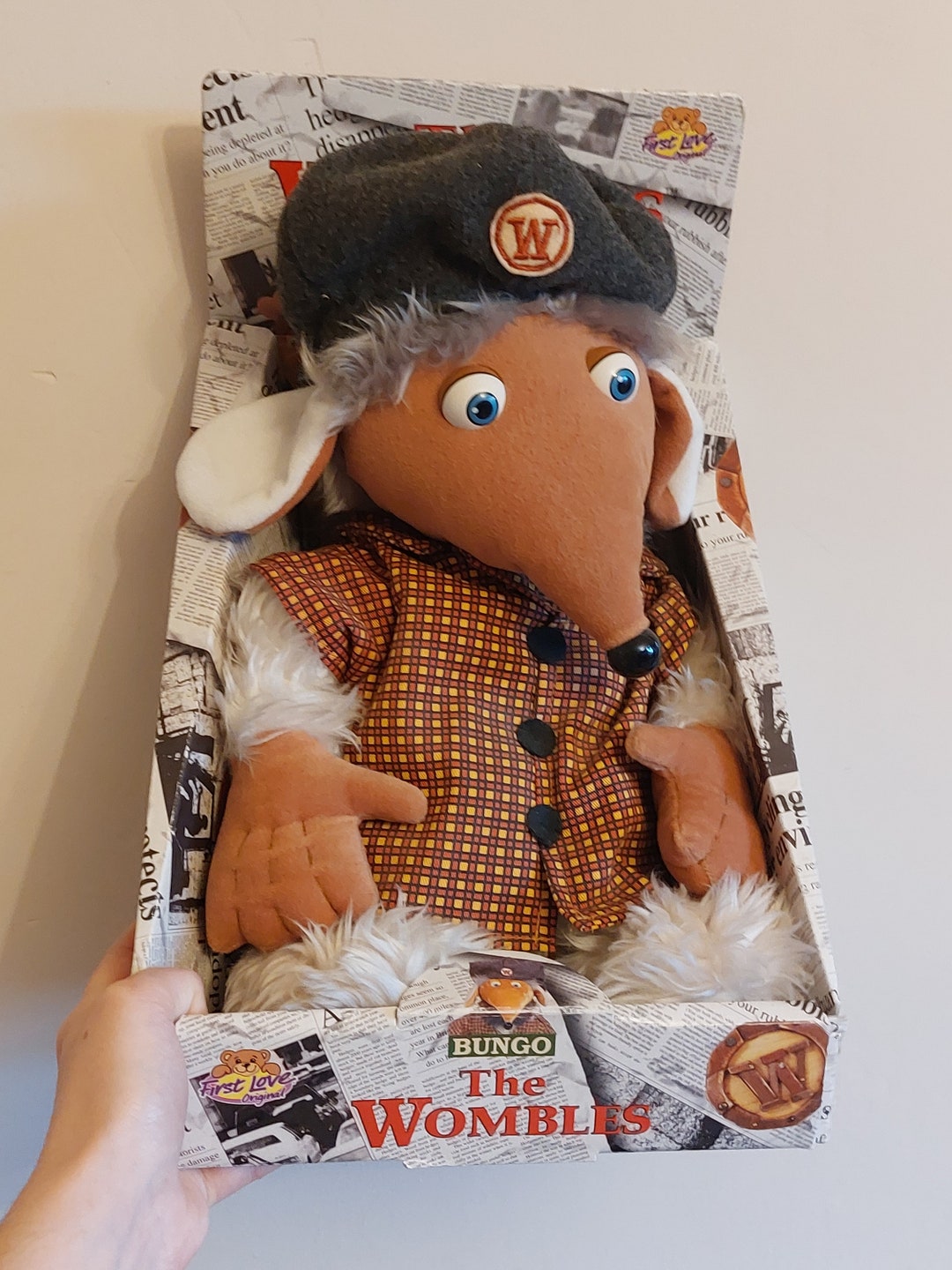XL the Wombles BUNGO Plush Toy in Box Etsy