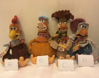 Chicken run burger king toys sale