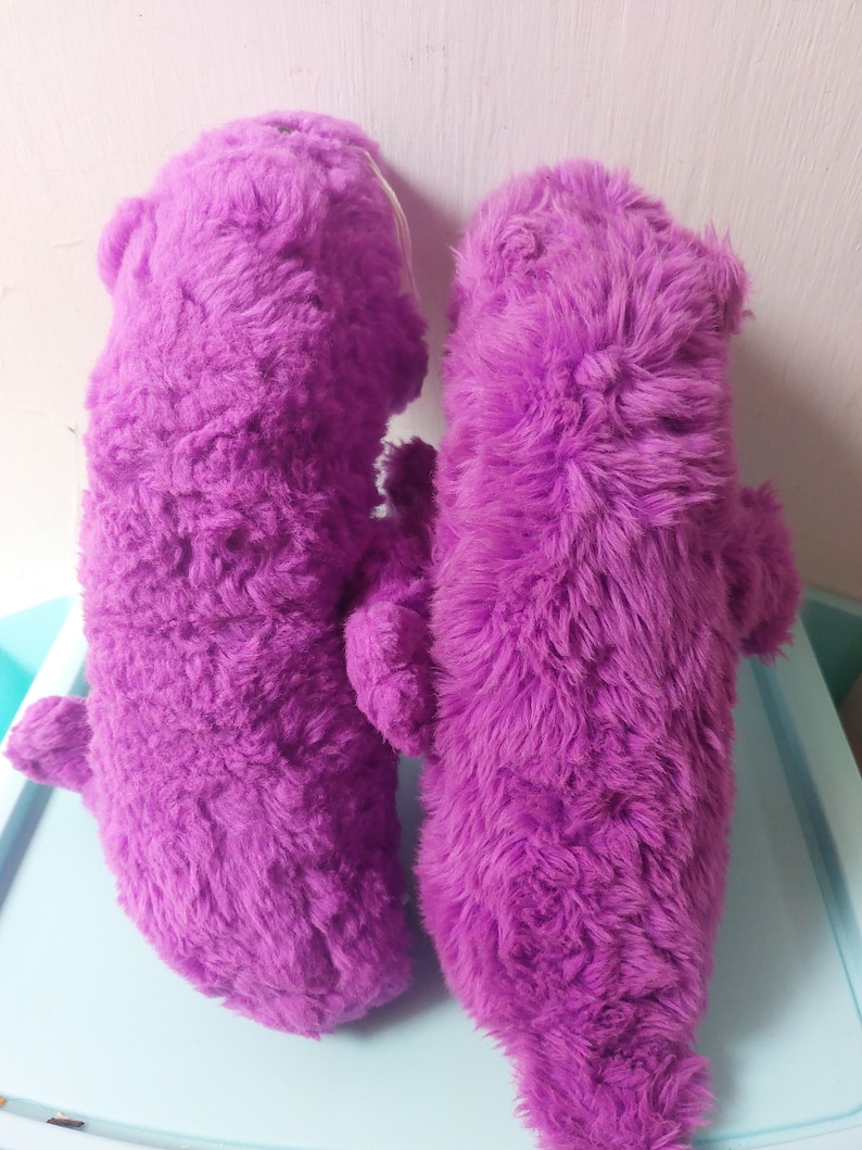 Pip and Pop Bear in the Big Blue House Otters Purple Plush Toy Otter