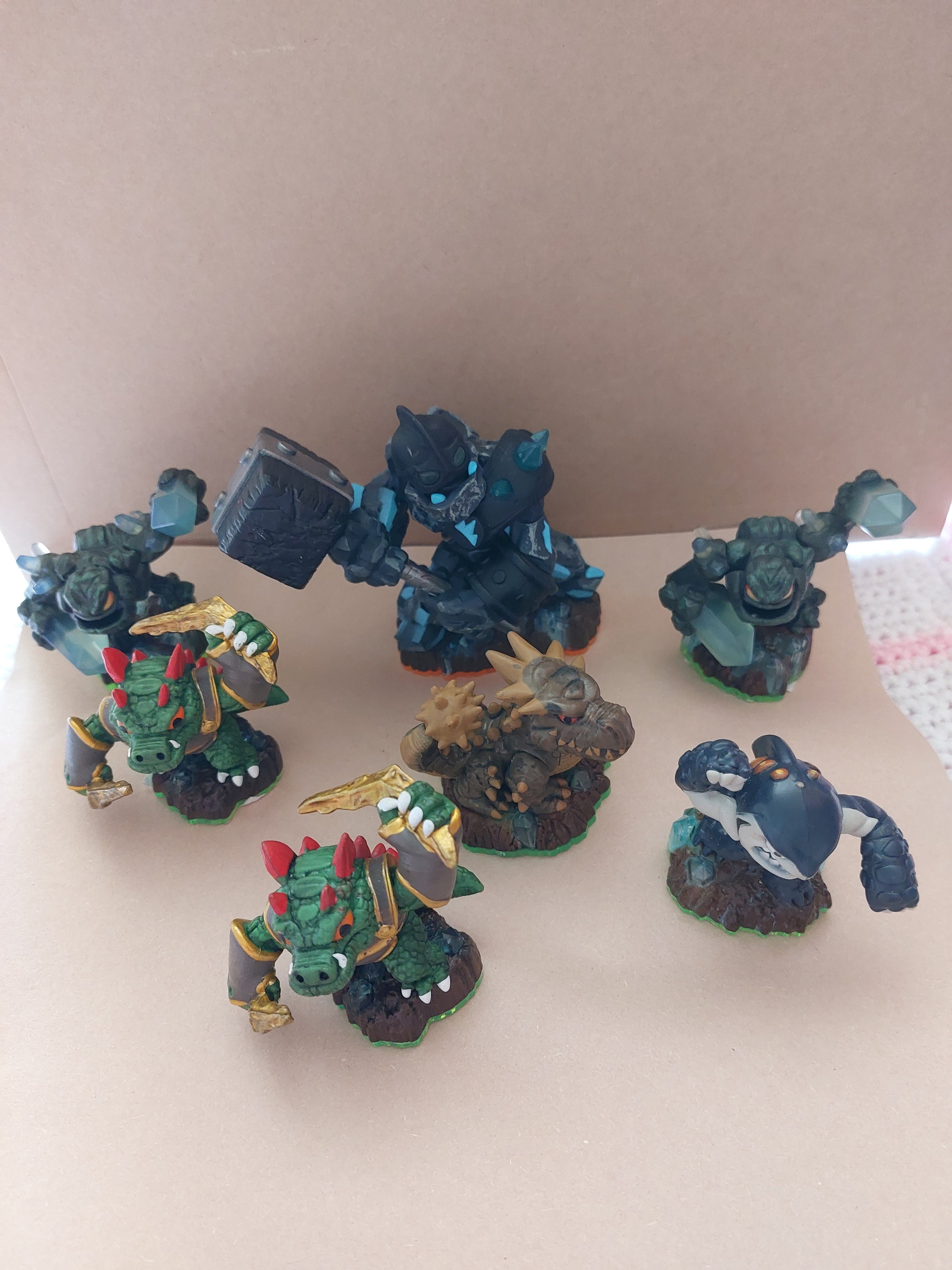 Skylanders Earth Bundle Dino Rang Terrafin Bash Prism Etsy France