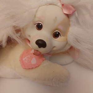 5 Pièces Animaux Chien en Peluche pour Enfants 1 Grand Chien Maman avec 4  Mini Bébés Chiens Jouet Chien en Peluche Doux Mignon Chiot en Peluche  Cadeau