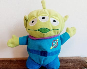 Disney Pixar Toy Story 4 Space Alien Plush 10” Just-Play stuffed animal alien