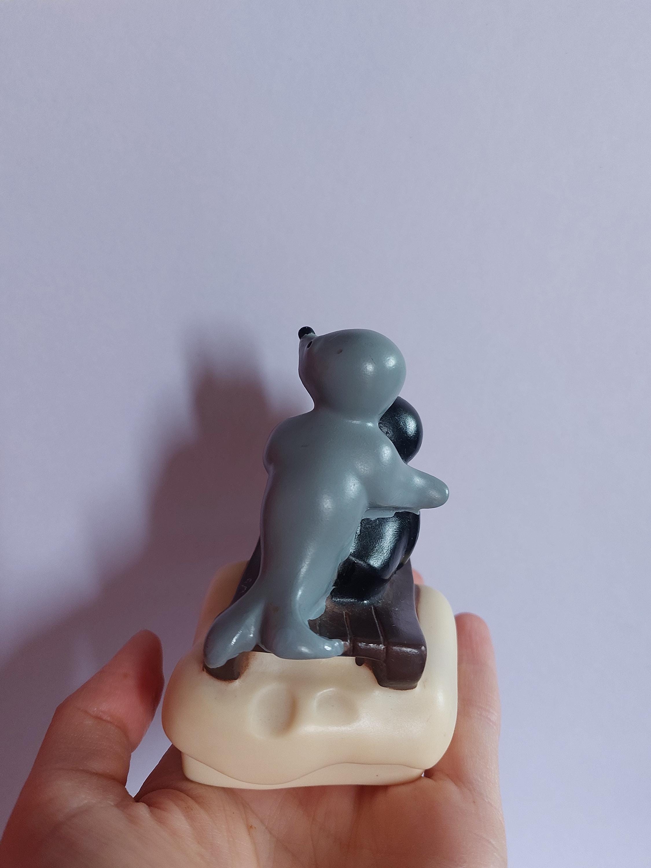 希少 vintage ロビ ソフビ　ピングーフレンド アザラシ ☆ピングー☆アザラシ ソフビ フィギュアの落札情報詳細 - Yahoo