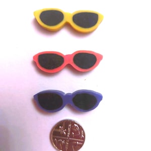 Collection of Vintage Retro Novelty Erasers Rubbers 80&#39;s - 90&#39;s bears back to school