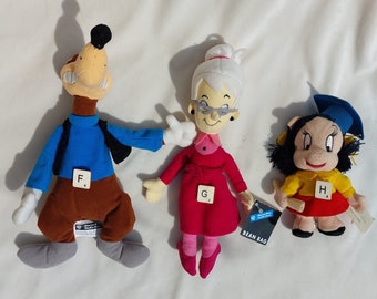 Looney Tunes Beanie Babies Stuffed Animal by Hana Barbera Bugs