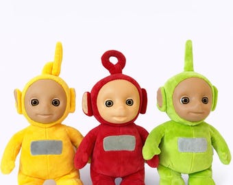 Teletubbies Plush Toy Bundle (2024) – Laa-laa Po Dipsy – Official