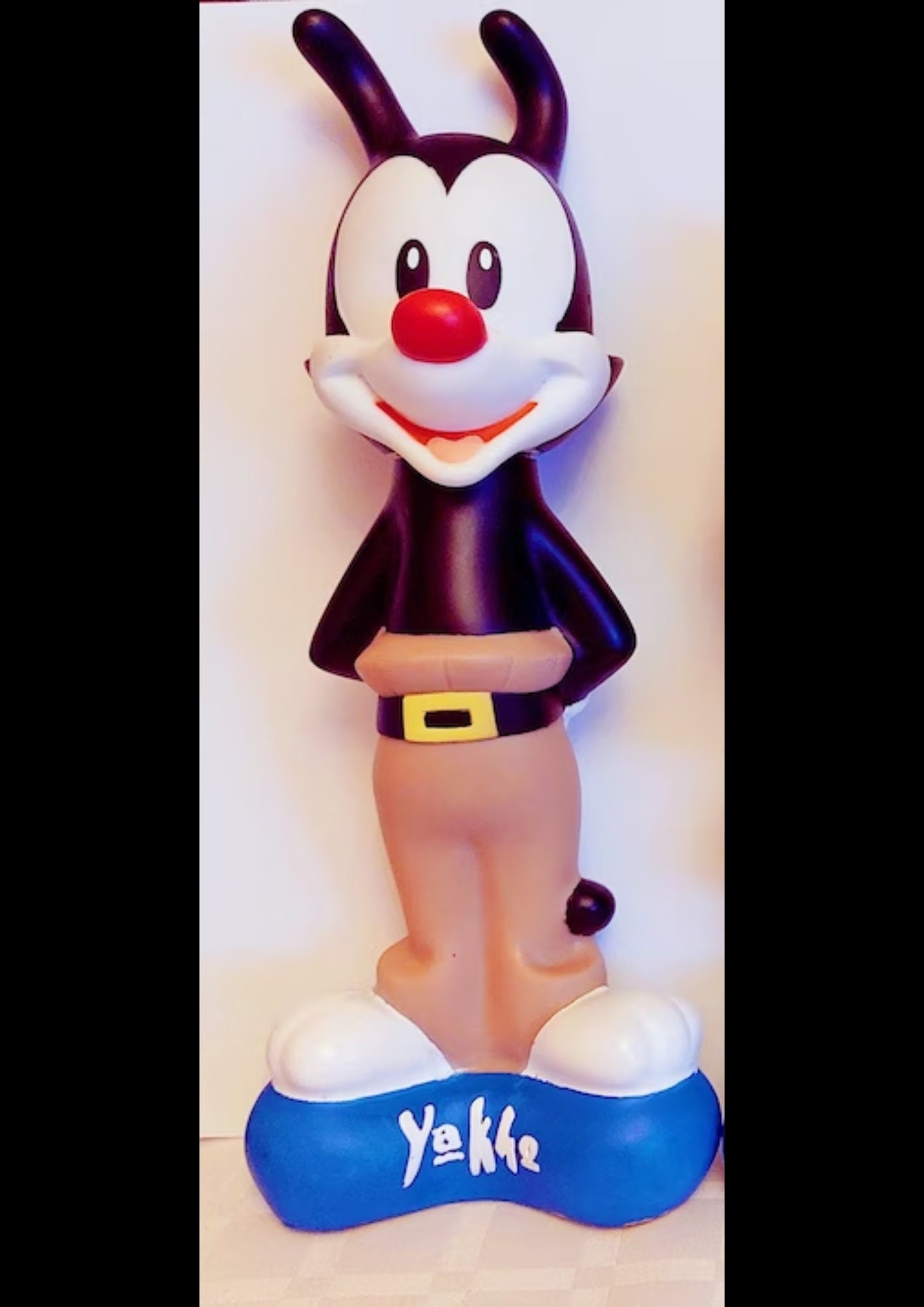 ANIMANIACS Wakko Yakko Dot Large 90s Bubble Bath Funky