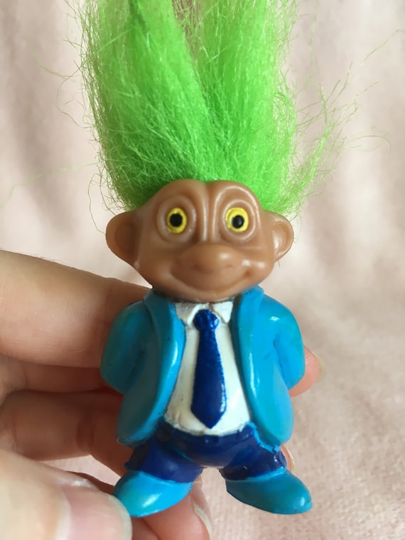 troll doll green hair