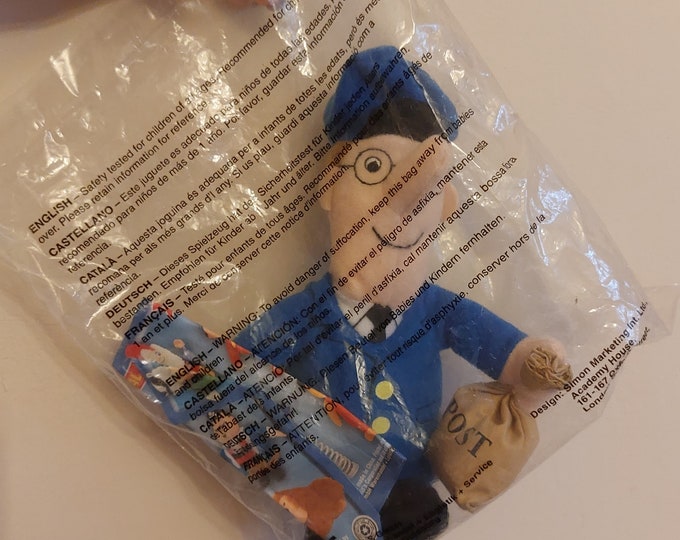 Vintage Postman Pat Mcdonalds Plush Toy Sealed Bag 90s - Etsy UK