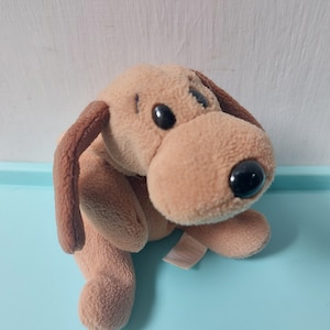 Bones Beanie Baby Dog Ty Beanie Babies Dog Beanie Babies Mint Ty Beanie Baby Collector Gift Vintage Plush Toy Stuffed Animal Vintage Plush