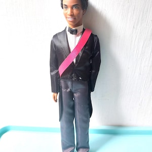 Rare Zeke doll high school musical 3 prom barbie doll Ken doll barbie doll black doll cute gift nostalgic gift idea prom gift idea wedding