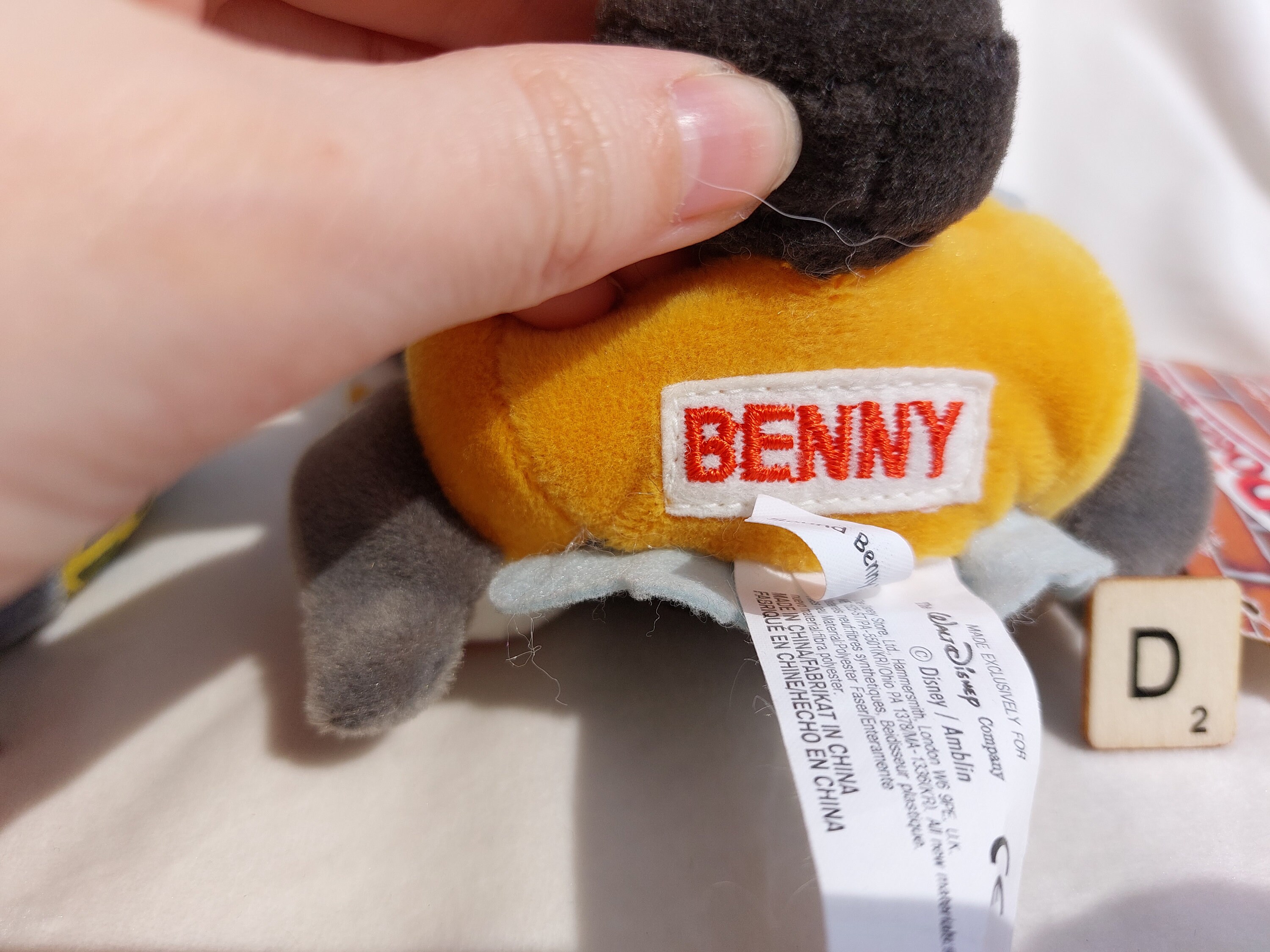 ロジャーラビット ベニー ぬいぐるみ ディズニー ロジャーラビット ジェシカ ドール ベニー ぬいぐるみ