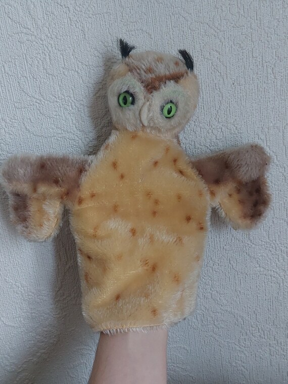 アンティーク フクロウ ぬいぐるみ テディベア シュタイフ シュタイフ