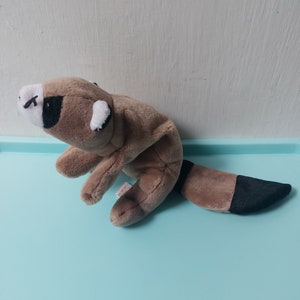 Ringo RACOON plush toy birthday gift ty beanie baby zoo racoon experience gift idea soft toy plushie christmas stocking christmas box