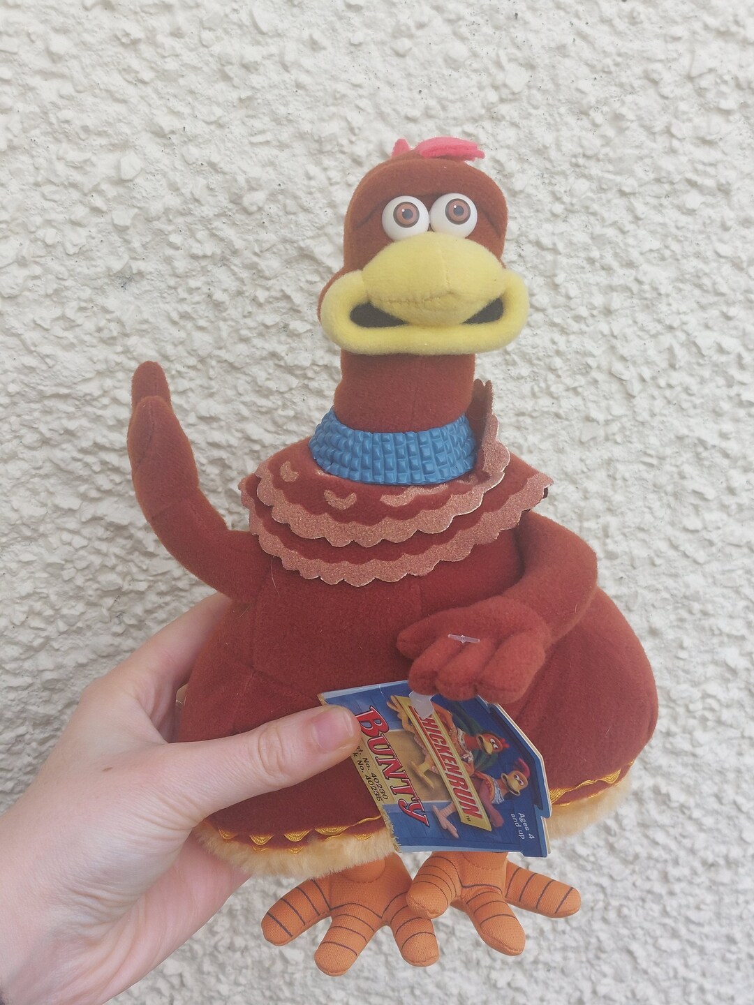 CHICKEN RUN Plush Toy BUNTY Chicken Lover Gift Stuffed Animal Etsy