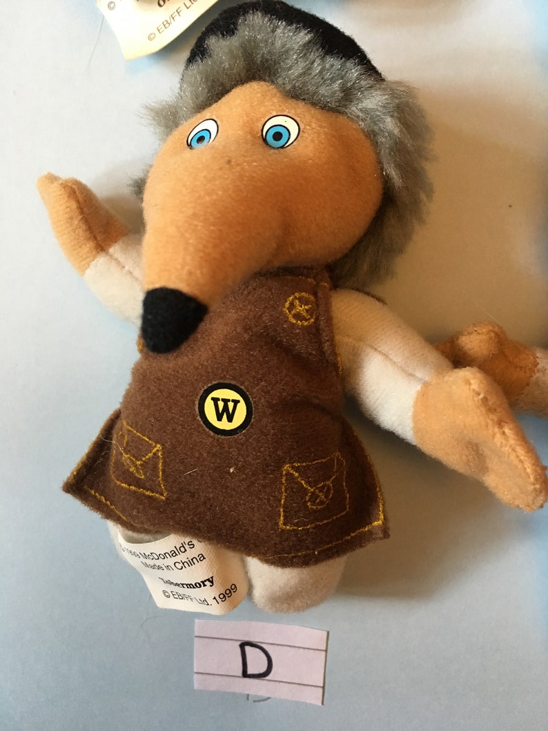 Vtg WOMBLES Mcdonalds plush toy /choose your own womble | Etsy