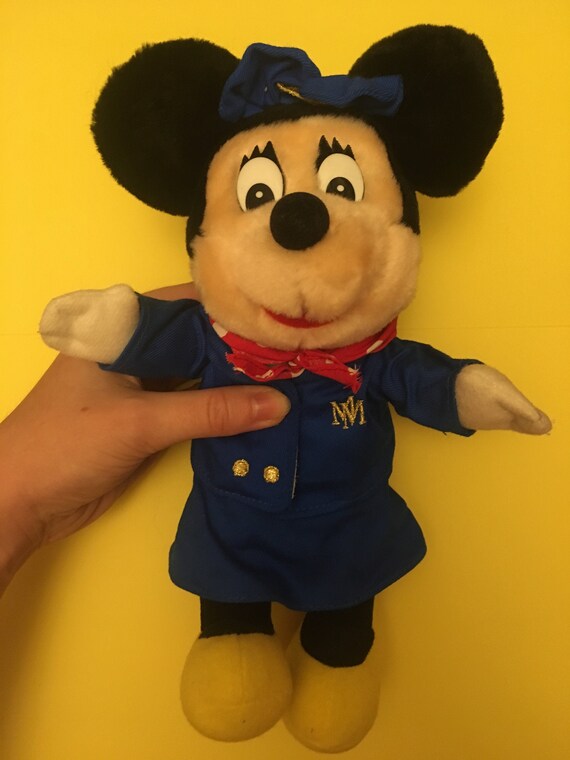 vintage minnie mouse stuffed animal