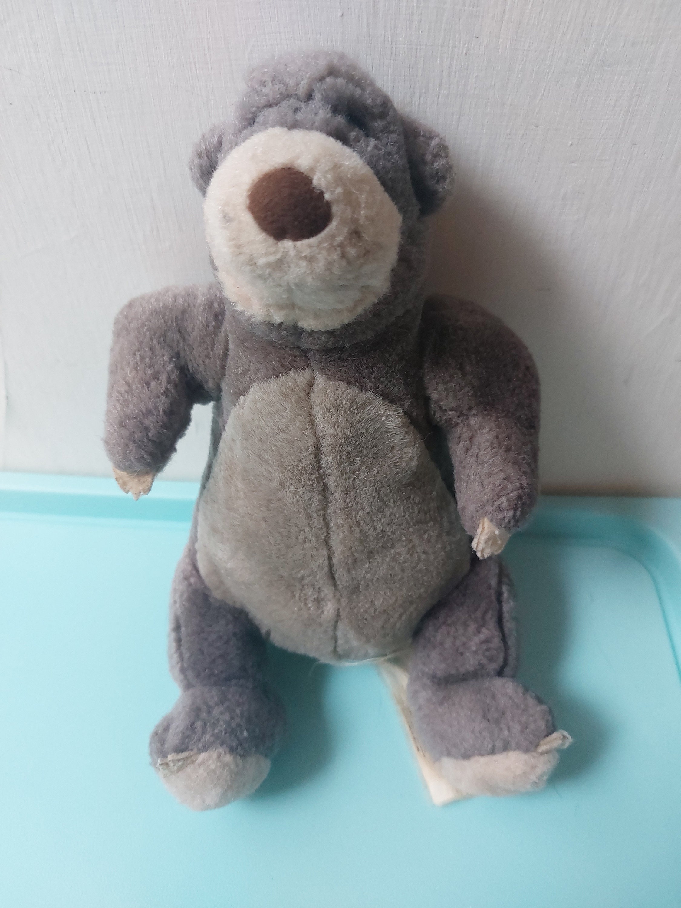 Jungle Book Baloo Bear Plush Toy Stuffed Animal Jungle Book Vintage Disney  -  Sweden