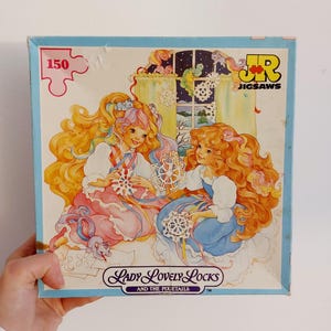 vintage 150-piece jigsaw puzzle from 1987 featuring Lady Lovely Locks and the Pixietails