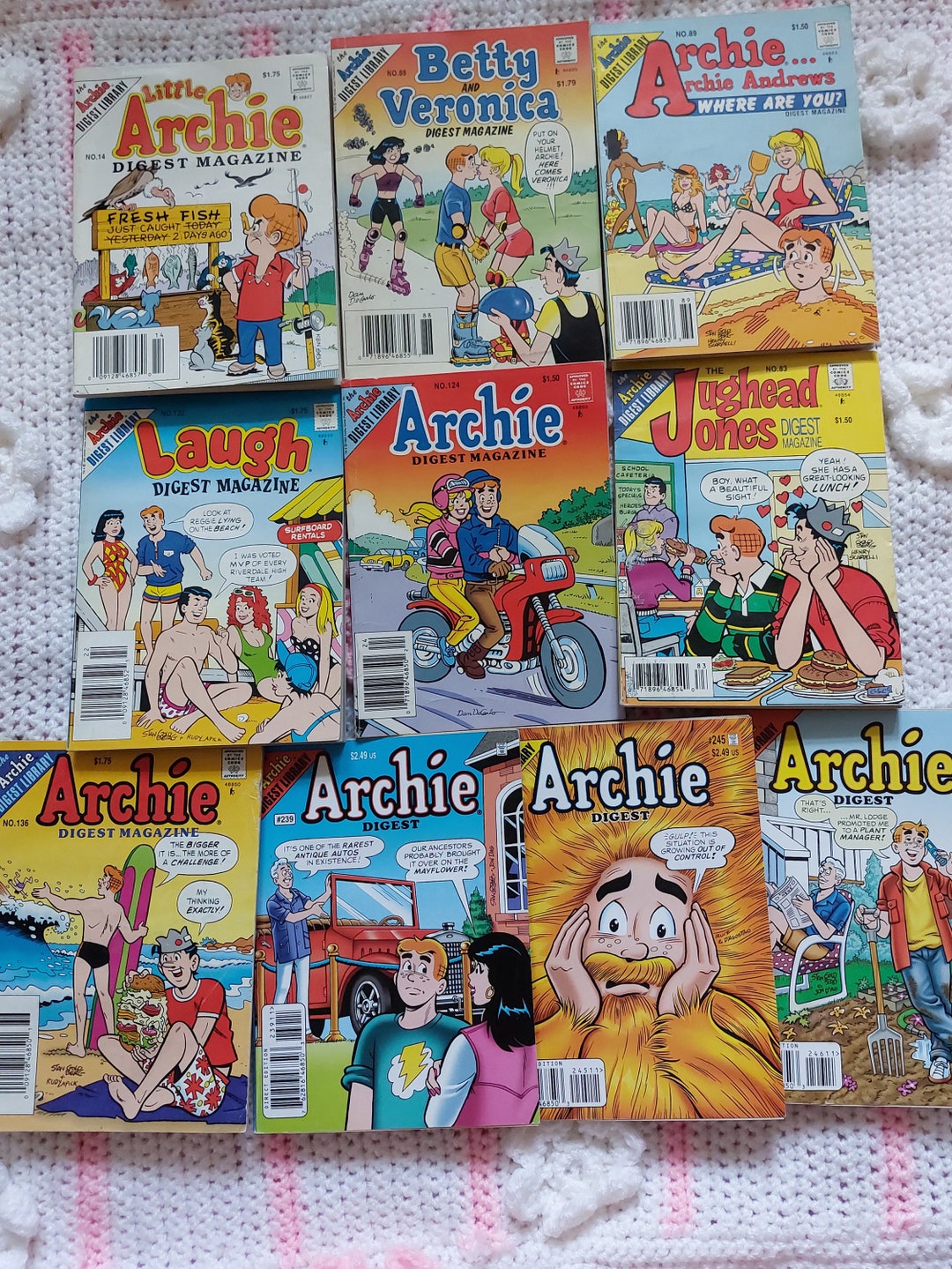 Archie Digest Comic Old Comic Book Funny Teen Comic Nostalgic Gift for ...