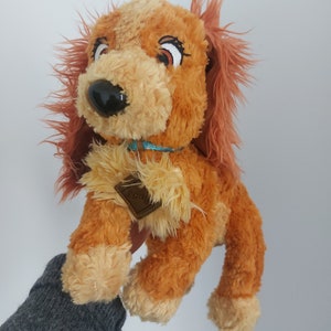 Disney Lady and the tramp plushie dog stuffed animal