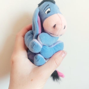 McDonalds Happy Meal Toy 1998 Disney&#39;s Winnie the Pooh EEYORE Finger Puppet