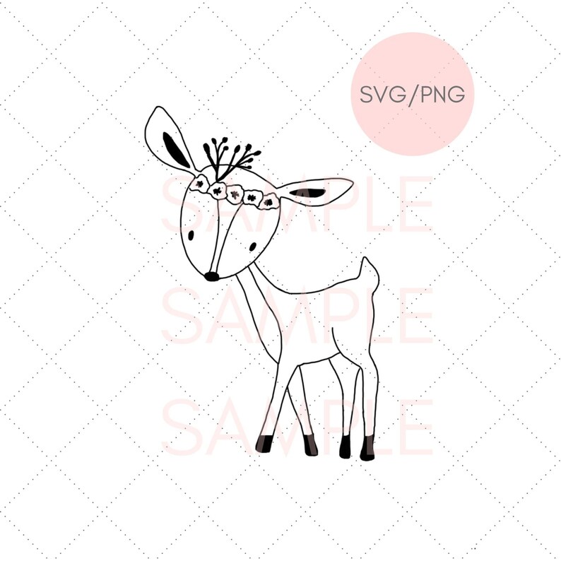 Free Free 233 Buck And Baby Deer Svg SVG PNG EPS DXF File