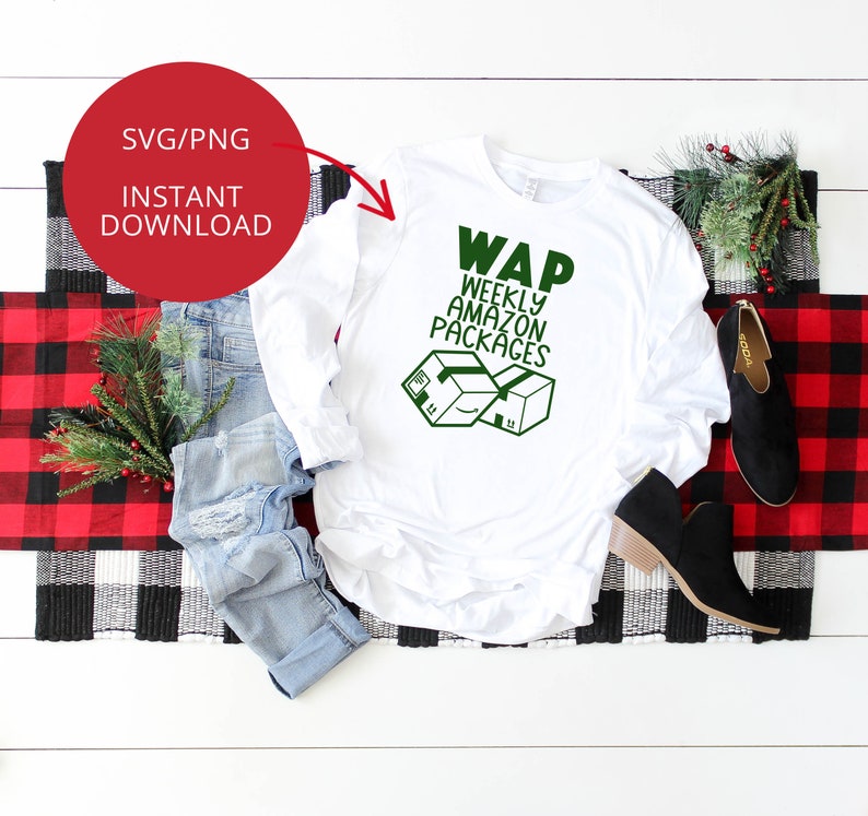 Download WAP SVG Weekly Amazon Packages SVG Christmas svg wap shirt ...