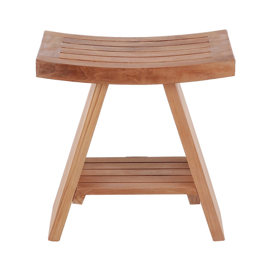 Tabouret En teck Naturel