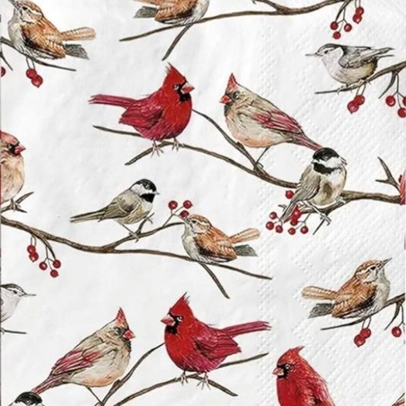 Free Cardinal Napkins - Etsy