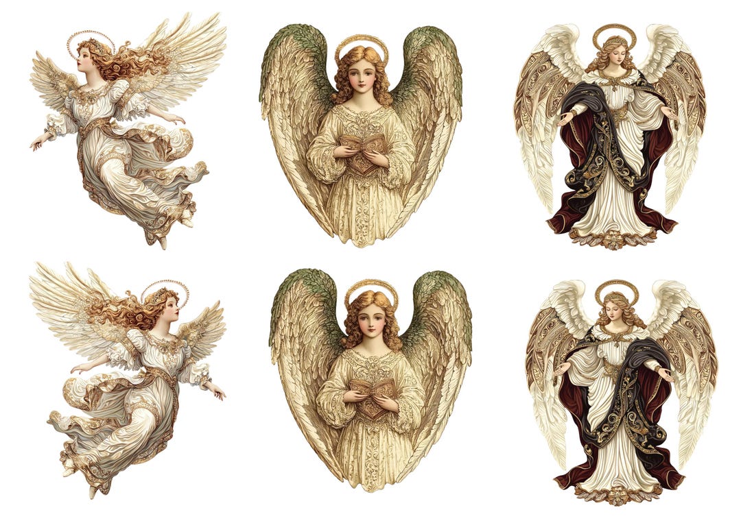 Rice Paper for Decoupage / Angel Christmas / 1 Rice Paper / A4 / A5 ...