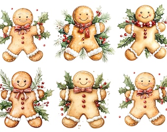 Rice Paper for Decoupage / Gingerbread / 1 Rice Paper / A4 / A5 Customizable