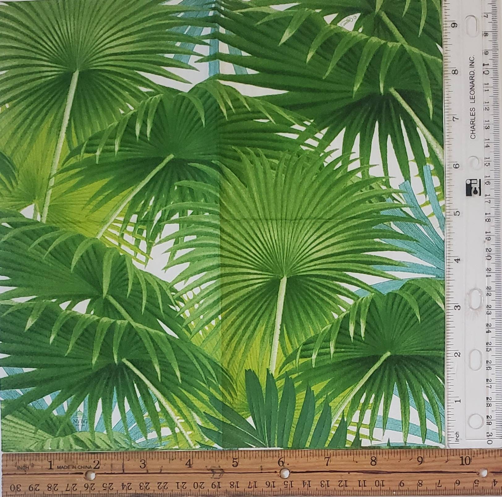Decoupage Napkins Tropical Palm Tree Leaf Paper Napkins Set Etsy